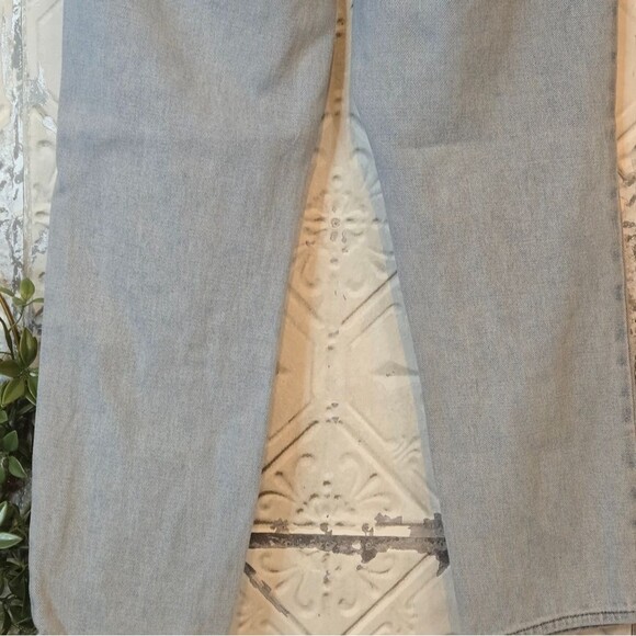 PacSun Mom Jeans Distressed Light Eco Blue Denim Ankle Jeans Size 27 Retro Y2K - Picture 9 of 13